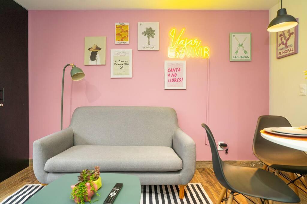 Stylish 2br-2ba Near Plaza De Toros Mexico Appartamento *